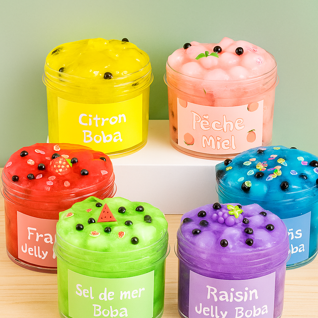 Slime Jelly Boba – Grande Capacité 70 / 300 ml