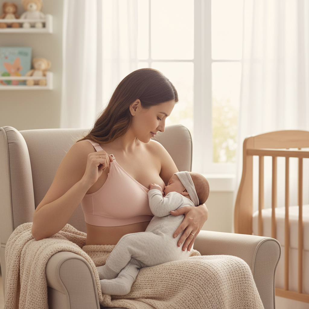 High Quality Plus Size Nursing Bra Breathable Women Breastfeeding Underwear Seamless Maternity Bra Push Up