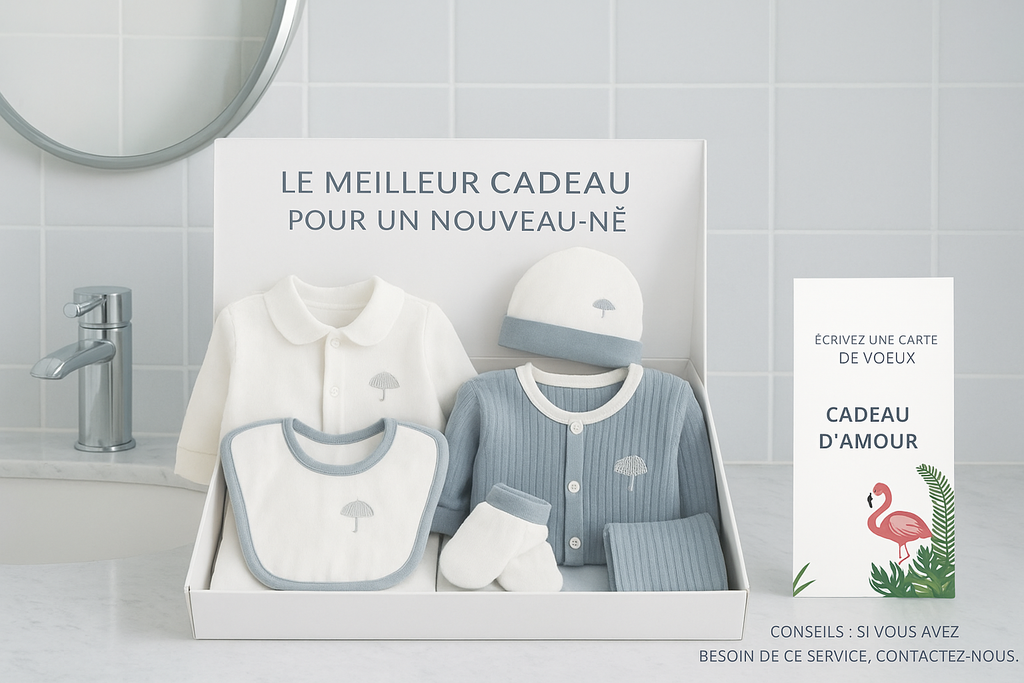Coffret pour nouveau-né - composé de 28 pièces